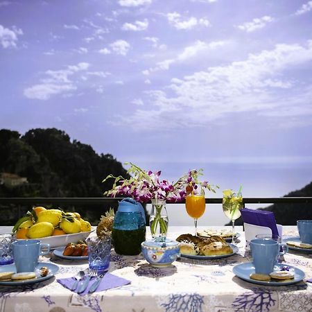 Amalfi Sea View Villa Скала Екстериор снимка