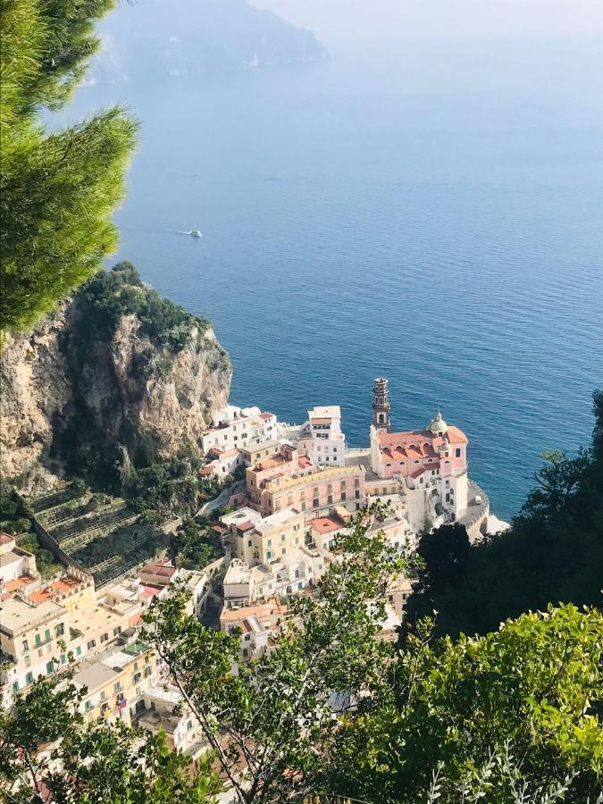 Amalfi Sea View Villa Скала Екстериор снимка
